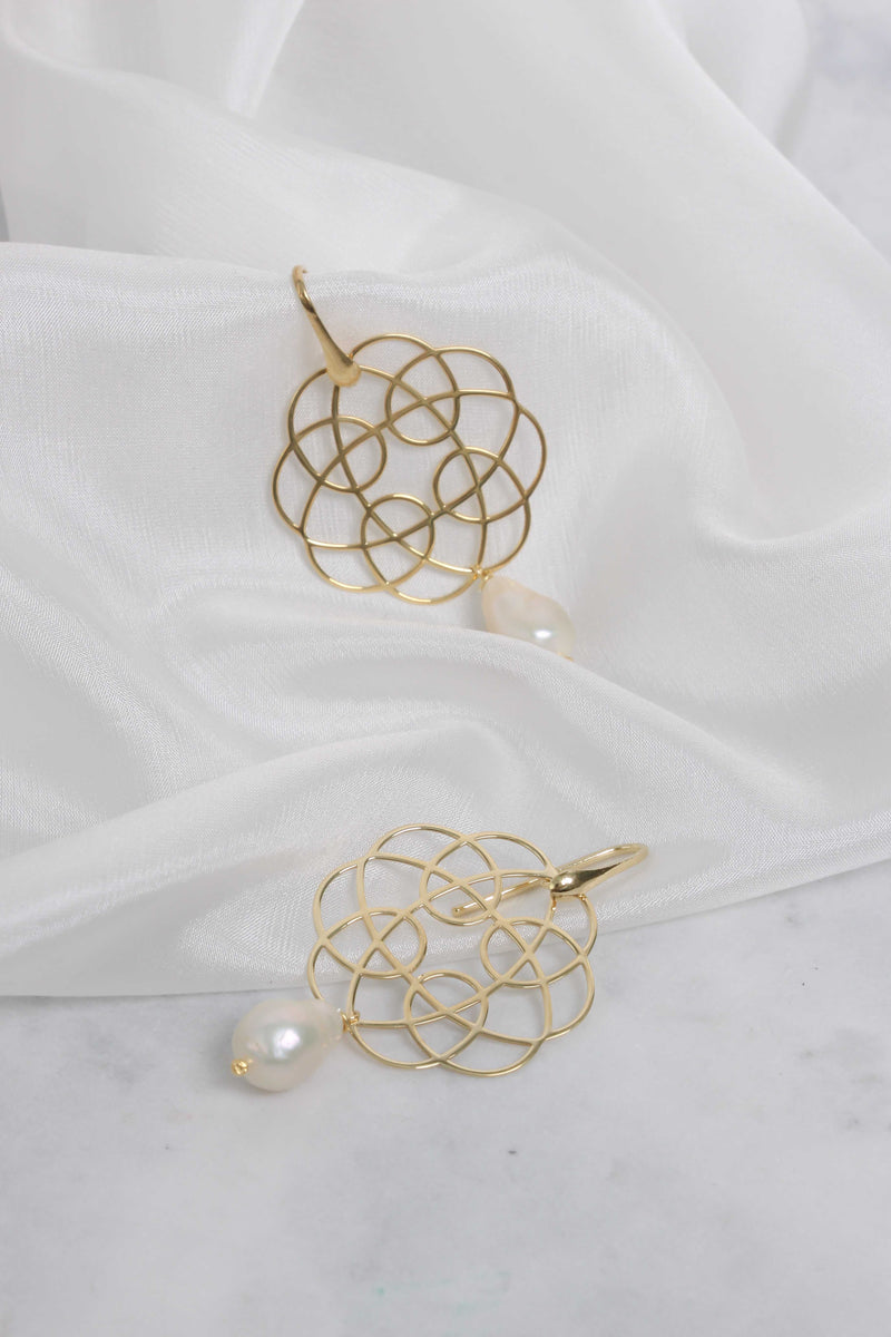 Maxi Pearl OrnamentOhrringe Max Schmuckdesign